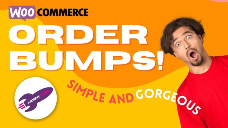 WooCommerce Order Bumps Simple & Gorgeous With LaunchFlows